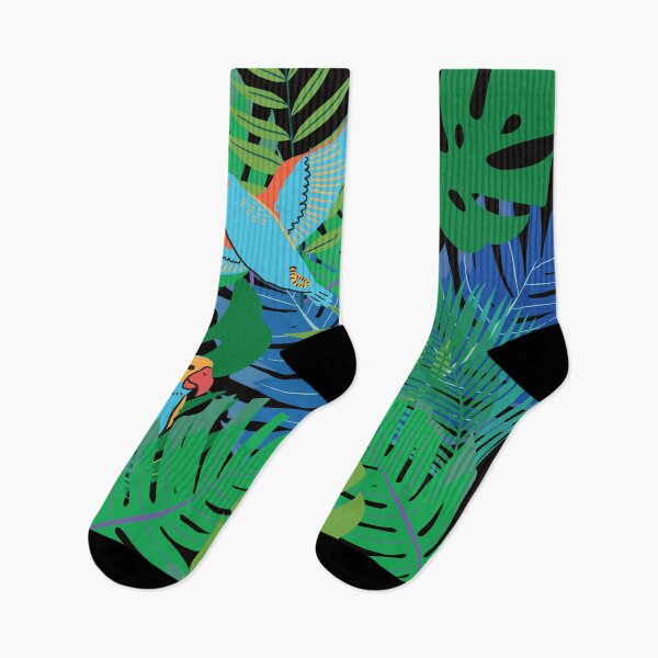 Item preview, Parrots Tropical Jungle, Rainforest Paradise designed and sold by Itaya Art.