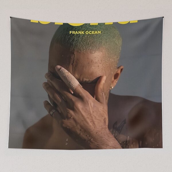 Item preview, Fran-k-Ocean - Blond - Frank Album Cover - Poster designed and sold by angelabland532.