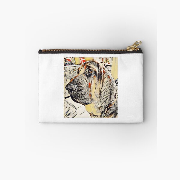 Item preview, bloodhound dog mantrailing art T-shirt, beautiful digital art t-shirt designed and sold by MayaAndNora.