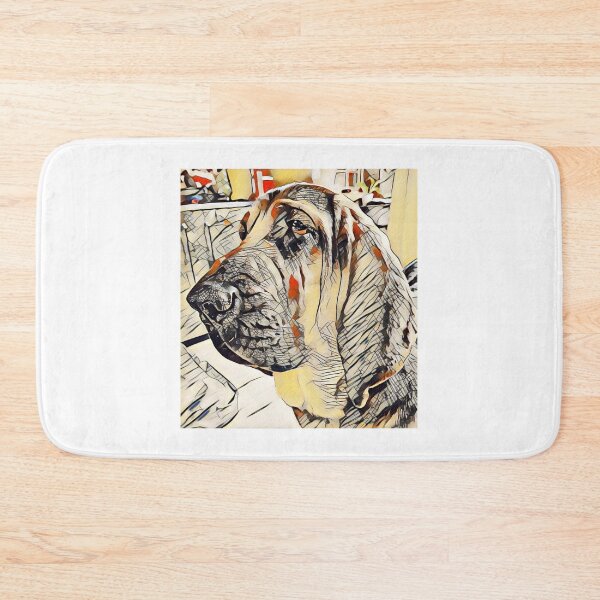 Item preview, bloodhound dog mantrailing art T-shirt, beautiful digital art t-shirt designed and sold by MayaAndNora.