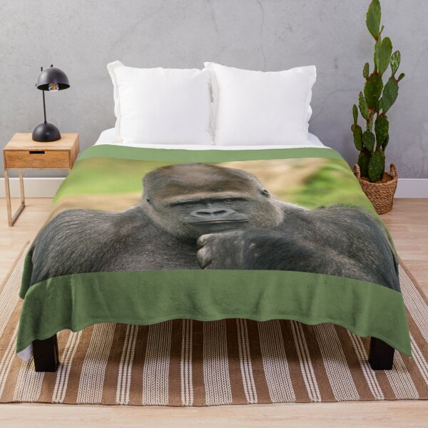 Item preview, Lowland Gorilla Thinking designed and sold by ScienceSource.