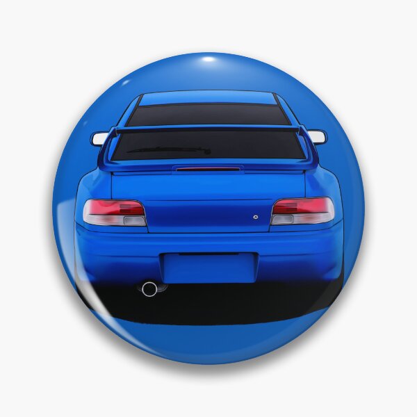 Item preview, Rear of Blue Rally-Bred Japanese Car designed and sold by ApexFibers.