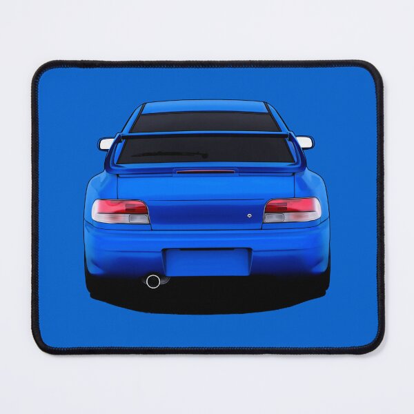 Item preview, Rear of Blue Rally-Bred Japanese Car designed and sold by ApexFibers.