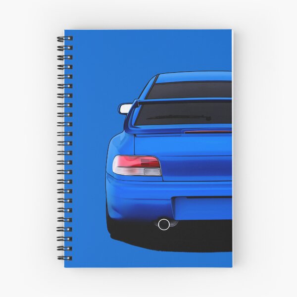 Item preview, Rear of Blue Rally-Bred Japanese Car designed and sold by ApexFibers.