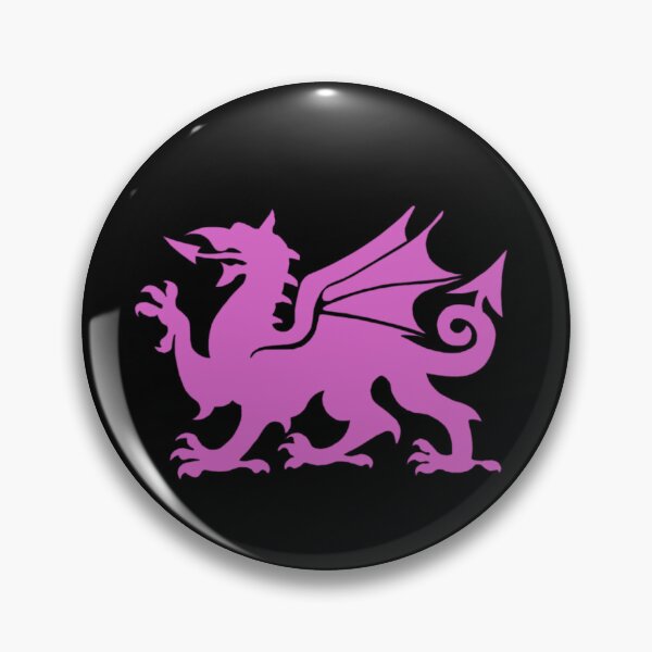 Item preview, Pink Welsh Dragon designed and sold by amanda150771.