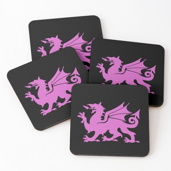 Item preview, Pink Welsh Dragon designed and sold by amanda150771.