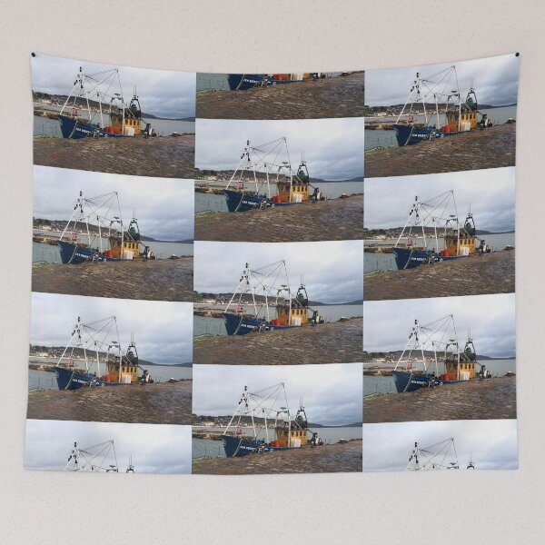 Item preview, Sea Seeker fishing trawler at Lyme..Dorset UK designed and sold by lynn carter.