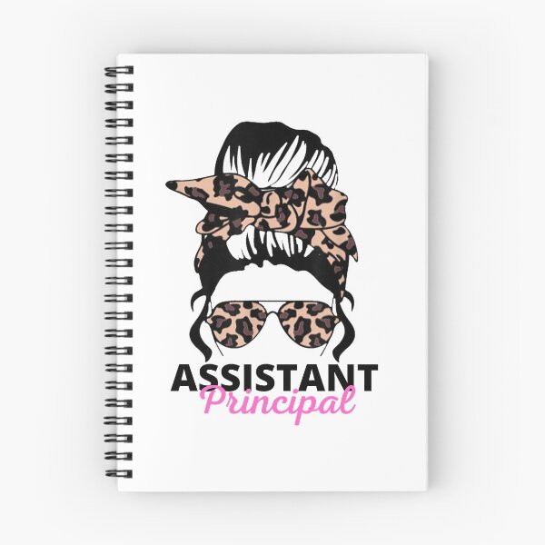Item preview, Assistant Principal Messy Bun Job Title School Worker designed and sold by Rachiirt.