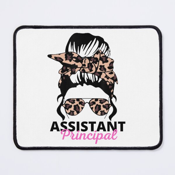 Item preview, Assistant Principal Messy Bun Job Title School Worker designed and sold by Rachiirt.