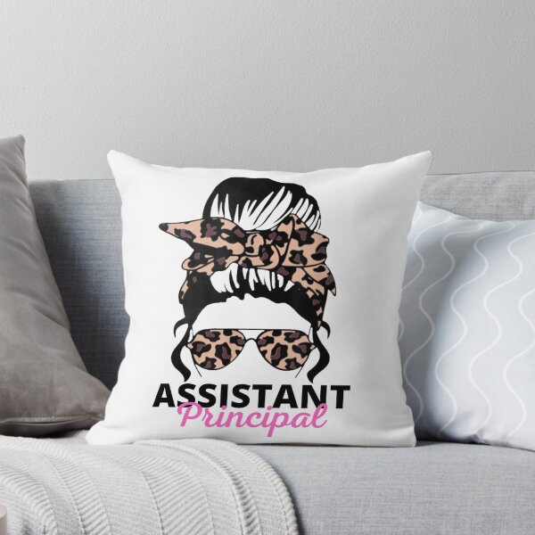 Item preview, Assistant Principal Messy Bun Job Title School Worker designed and sold by Rachiirt.