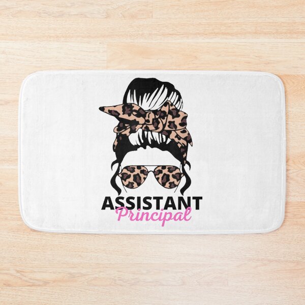 Item preview, Assistant Principal Messy Bun Job Title School Worker designed and sold by Rachiirt.