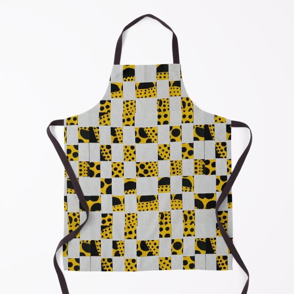 Aperçu de l'œuvre Abstract black and yellow weaving pattern créée et vendue par veraD58.