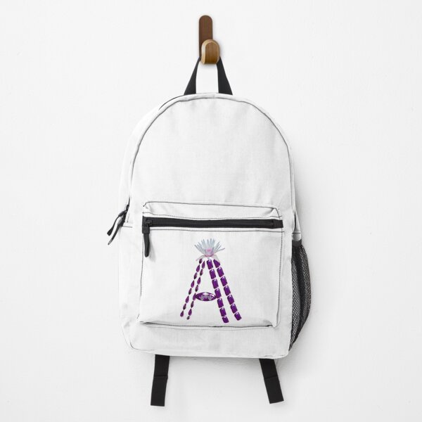Item preview, Amethyst Gemstone Botanical Purple Initial Letter Name A designed and sold by DigitalGemArt.