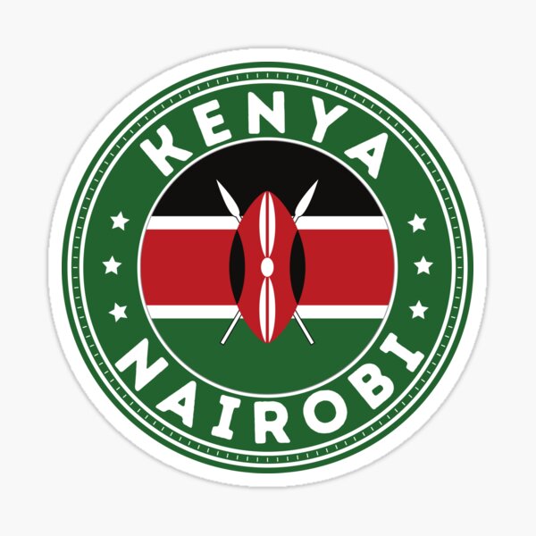 Kenya Flag Nairobi Sticker