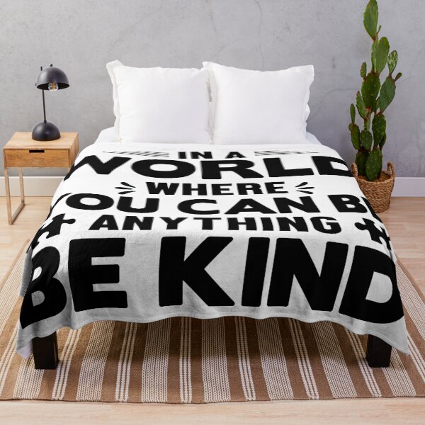 Item preview, In a World Where You Can Be Anything - Be Kind  -  Support Autism Awareness designed and sold by davidmurtagh.