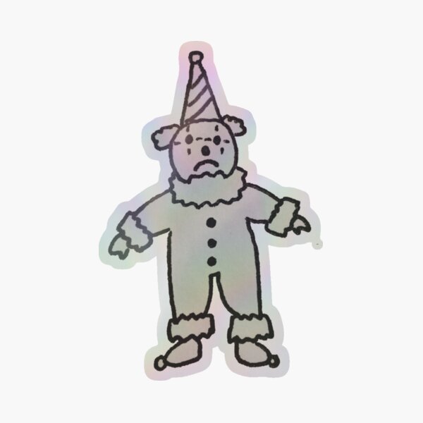 Item preview, sad clown designed and sold by roman j. rich.