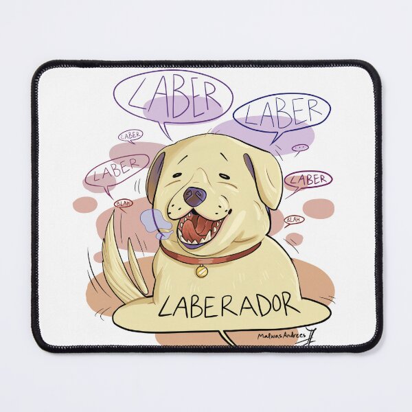 Item preview, the labrador designed and sold by MalWasAndrees.