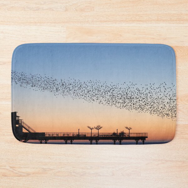 Item preview, Starling traffic jam designed and sold by GreyFeatherPhot.