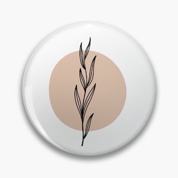 Artikelvorschau, Zeitgenössische moderne botanische Blattzweig-minimale Strichzeichnungen - Erdton - warme neutrale Schattierungen der Natur Tan Black entworfen und verkauft von MLA-Artwork.