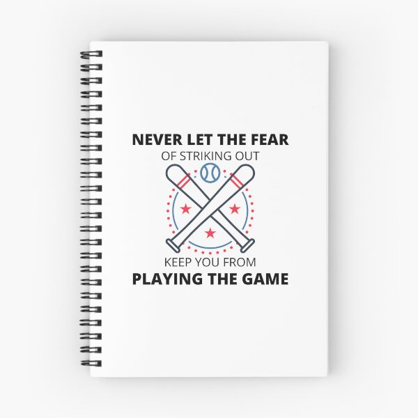 Item preview, Copie de Copie de Copie de never let the fear of striking out keep you from playing the game designed and sold by madraso.