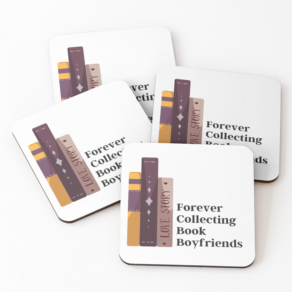 Item preview, Coasters (Set of 4) designed and sold by SheReadsRomance.