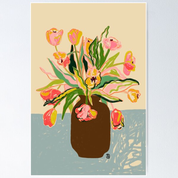 Aperçu de l'œuvre Tulipes créée et vendue par Sandra Poliakov.