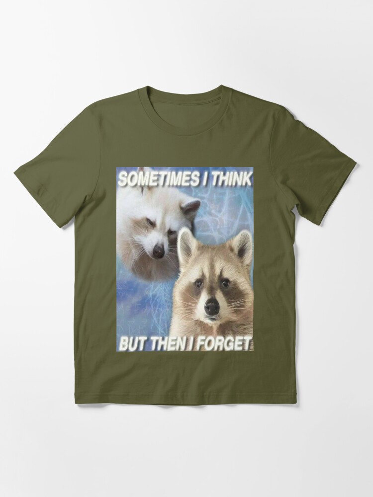 Retro Racoon Homage Tshirt, 90s Sweater, Racoon Tanuki Pet Funny Meme Gift  - Bluefink