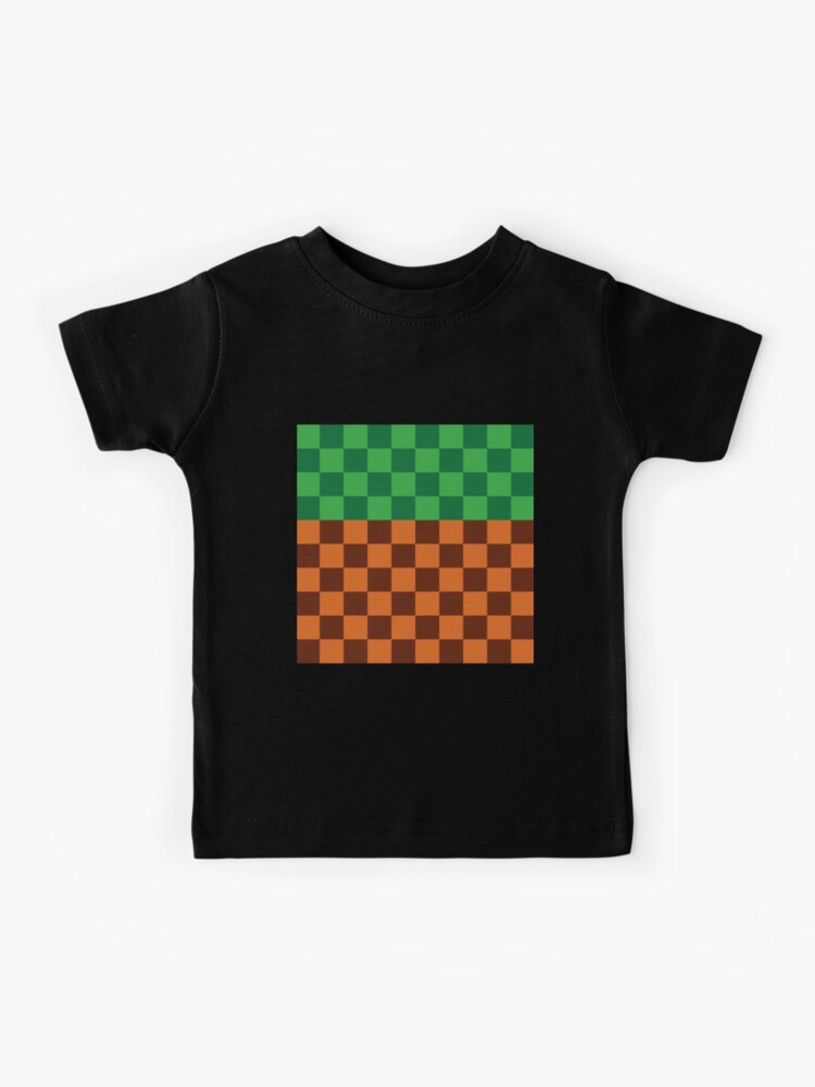 Threadless Colorful Checkerboard Pattern T-Shirt