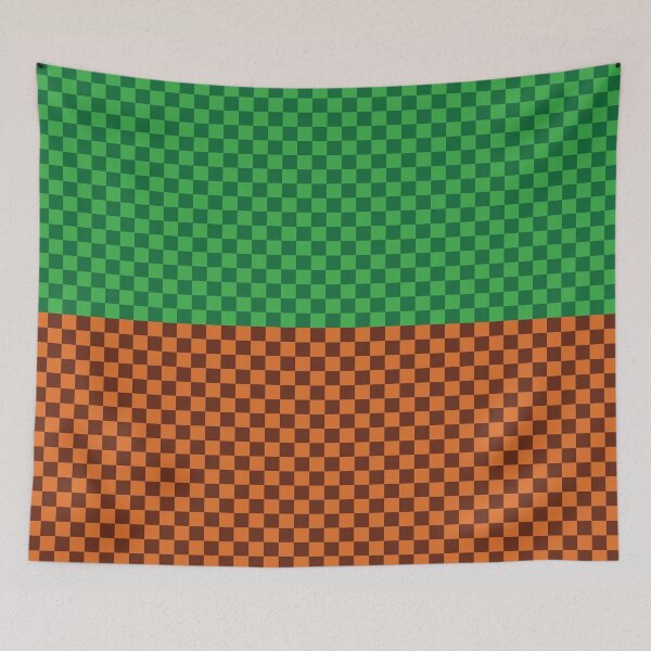 Item preview, Classic Checkerboard Pattern ~ Green Hill Palette  designed and sold by Daniel Bevis Design.