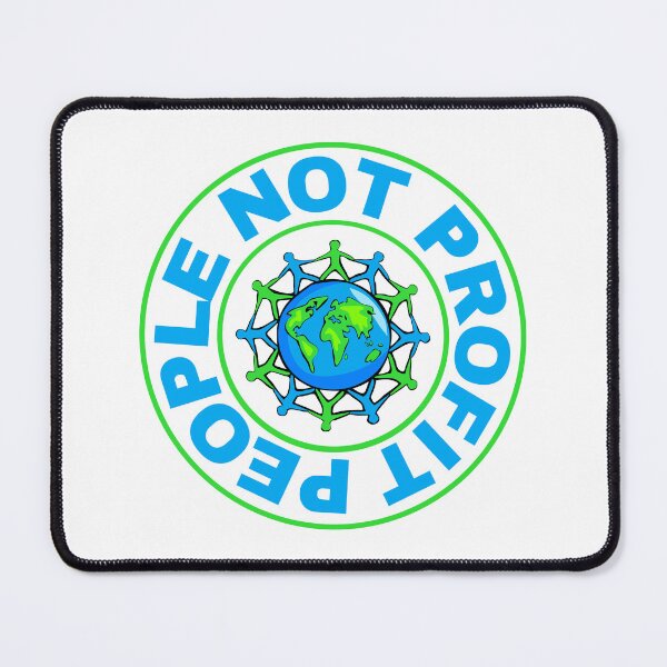 Item preview, People Not Profit! Love Our Earth! designed and sold by Lynne Dorr.