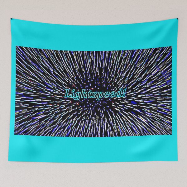 Item preview, COSMIC ART // Lightspeed! designed and sold by Imagin8er.