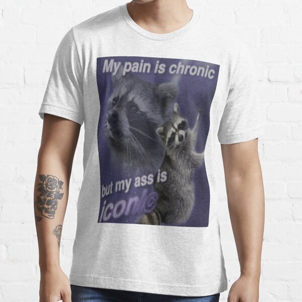 My Pain Is Chronic, But My Ass Is Iconic Shirt, Opossums T-shirt TE3684