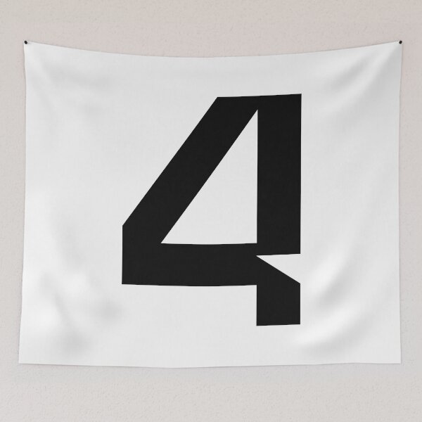 Item preview, 4 NOR. Driver Number 2022 Season (Black) designed and sold by FilipeFerreira.