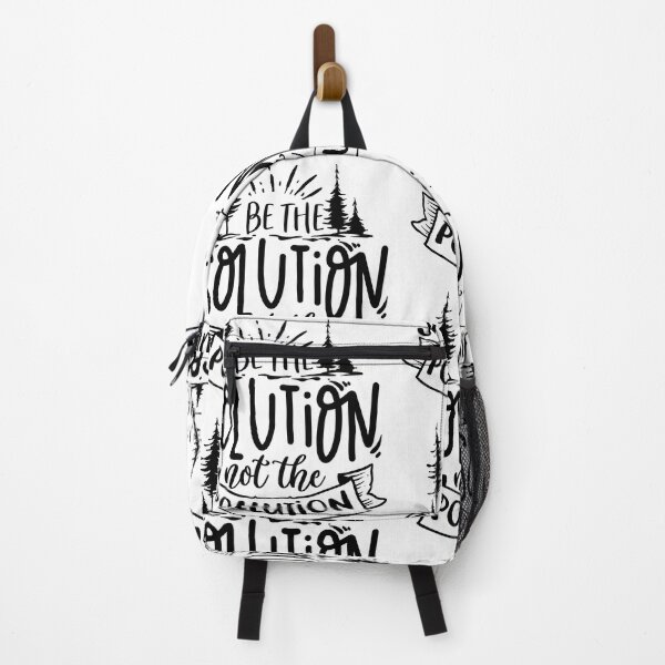 Item preview, be the solution not the pollution - earth day designed and sold by JaMatt1983.
