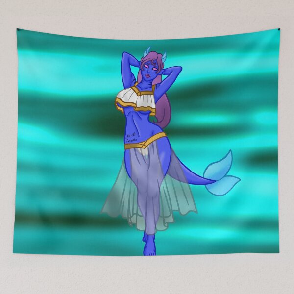 Item preview, Calliope the water nymph designed and sold by Dafu Arts.