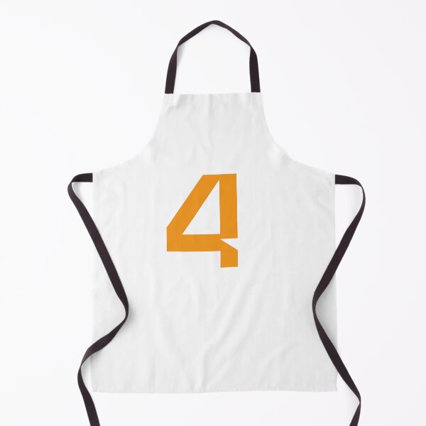 Item preview, 4 NOR. Driver Number 2022 Season (Orange) designed and sold by FilipeFerreira.