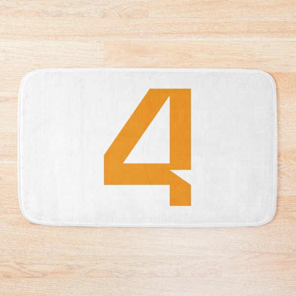 Item preview, 4 NOR. Driver Number 2022 Season (Orange) designed and sold by FilipeFerreira.