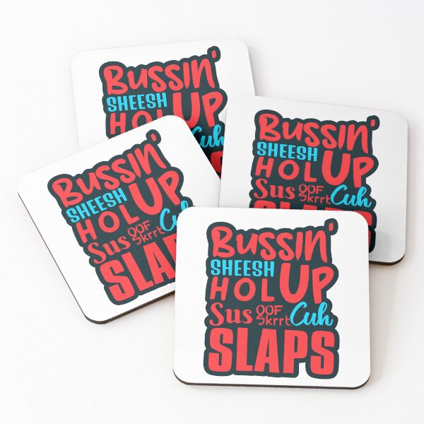 Item preview, Bussin cuh red and blue designed and sold by PoormanToast.