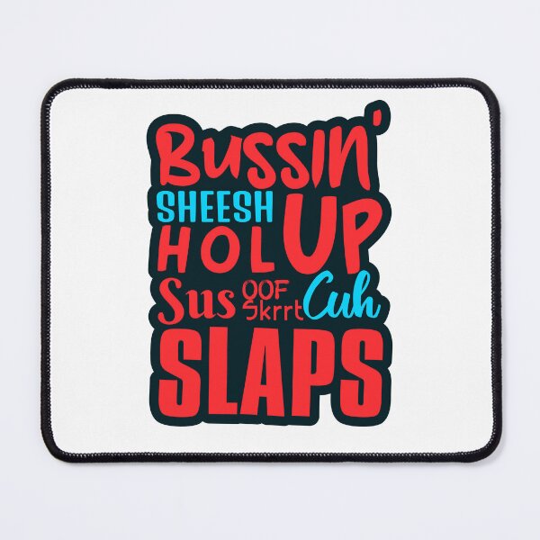 Item preview, Bussin cuh red and blue designed and sold by PoormanToast.