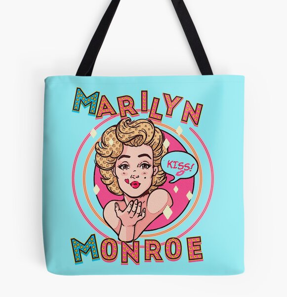 Marilyn Monroe Handbag Pink Black Sparkly Purse Hollywood 