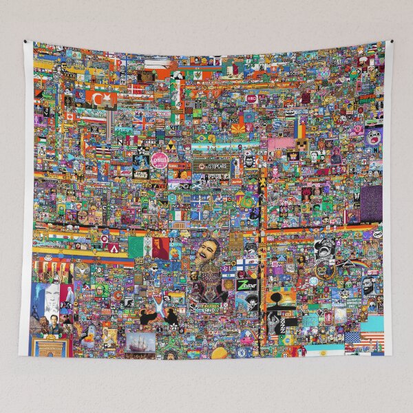 Item preview, Reddit R/place censored 2022 designed and sold by Saph.