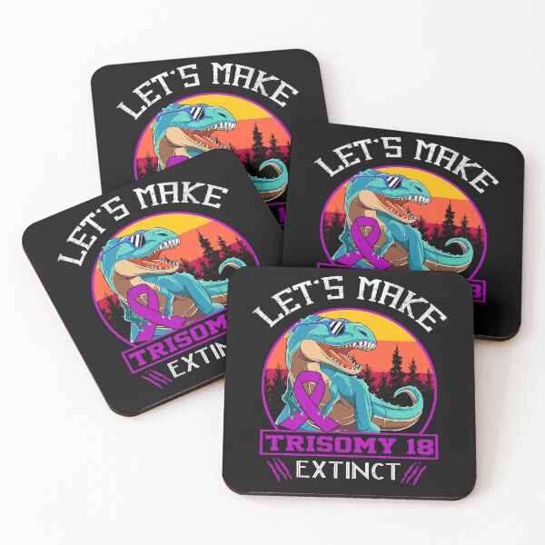 Item preview, Let's Make Trisomy 18 Extinct Dinosaur Men Women Kid designed and sold by Mnrshirley.