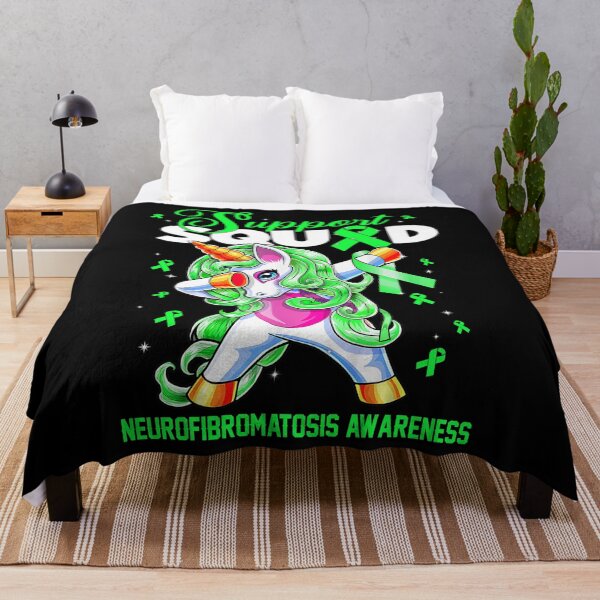 Item preview, Cute Unicorn Support Squad Neurofibromatosis Awareness Men Women Kid designed and sold by tenjun16.