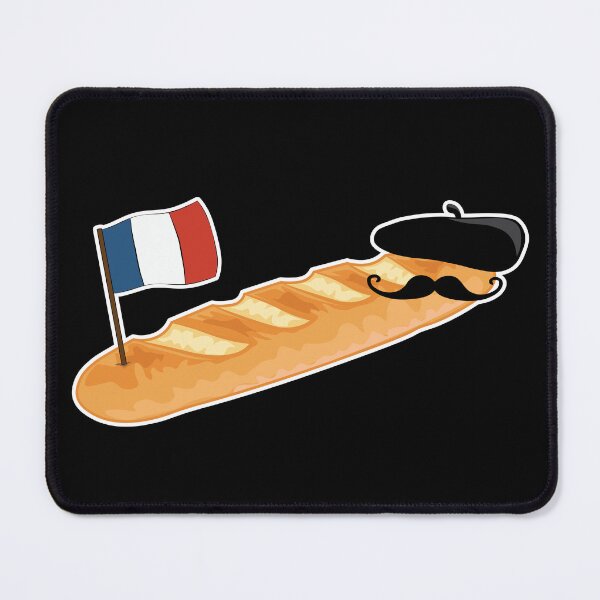 Item preview, Oui Oui Baguette - Funny French Food designed and sold by TheInkElephant.