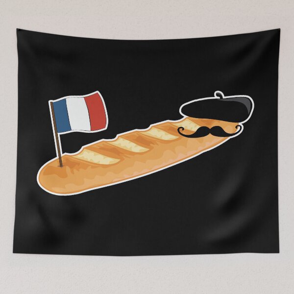 Item preview, Oui Oui Baguette - Funny French Food designed and sold by TheInkElephant.