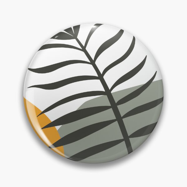 Artikelvorschau, Goldgrüne Terrakotta-moderne botanische Blätter Zeitgenössische Formsammlung 2 entworfen und verkauft von MLA-Artwork.