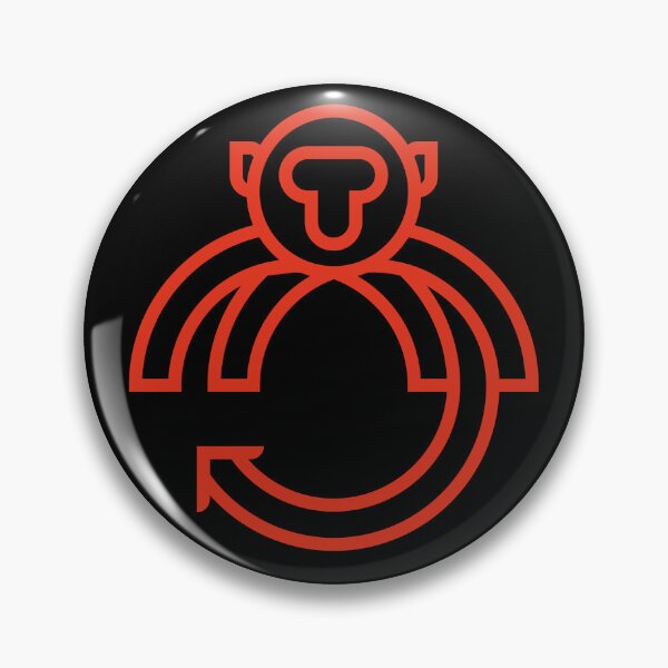 Aperçu de l'œuvre Singe Tech Worker - Rouge créée et vendue par twc-ita.