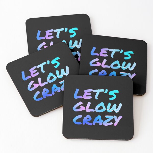 Item preview, Let's Glow Crazy Neon designed and sold by GL Digital Artwork .
