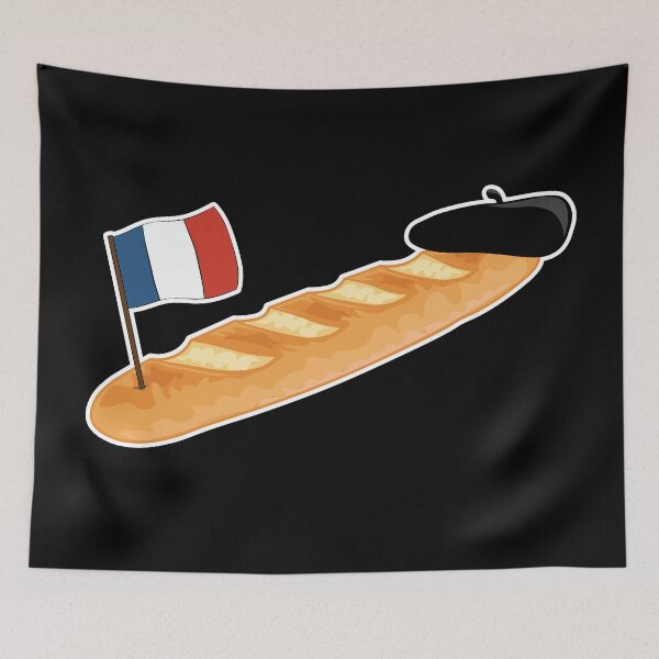 Item preview, Oui Oui Baguette - Funny French Food designed and sold by TheInkElephant.