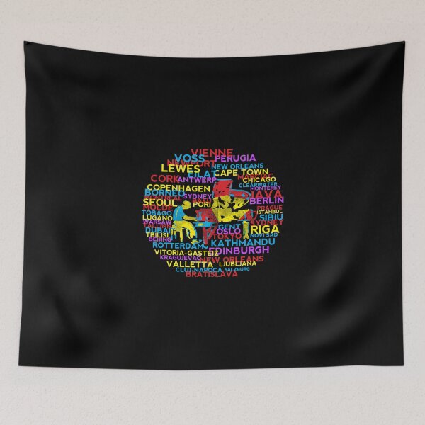Item preview, Famous Jazz Festivals Worldwide Tank Top designed and sold by rikazr6sr1.